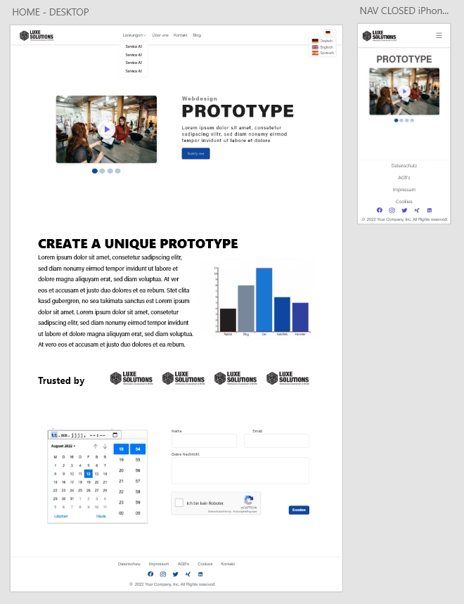 Luxe-Solutions Prototype