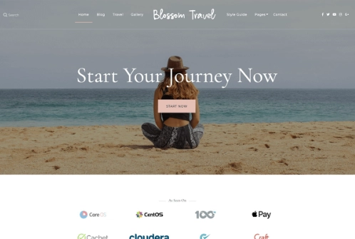 Wordpress Blossom-Travel Theme