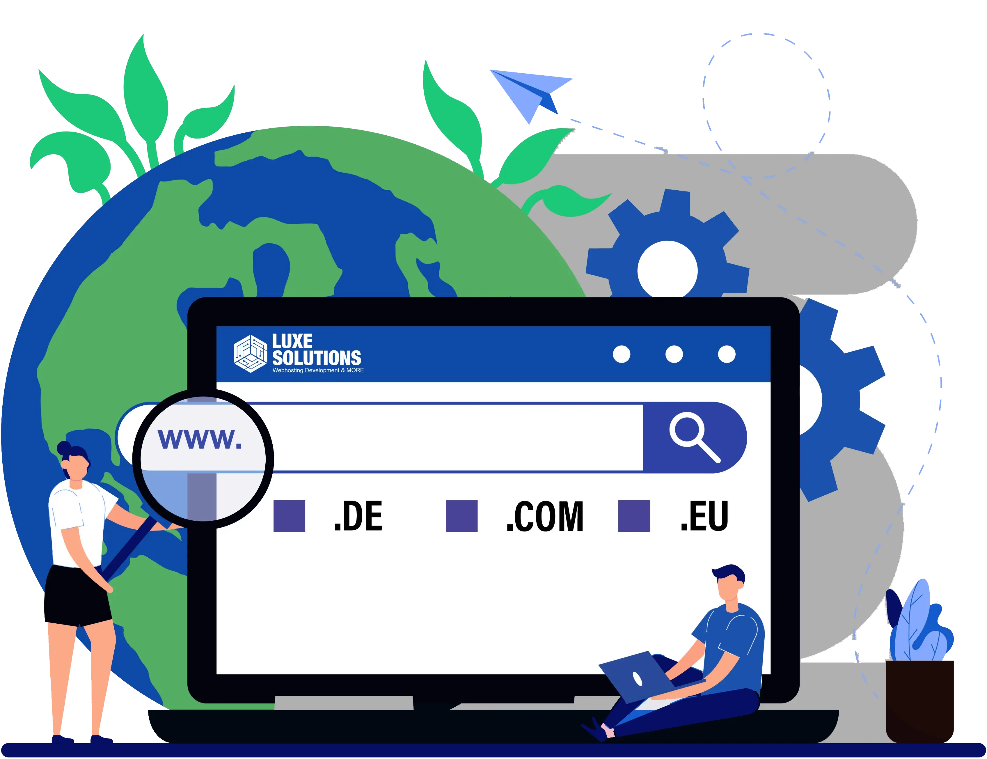 Domainhandel - Domains registrieren
